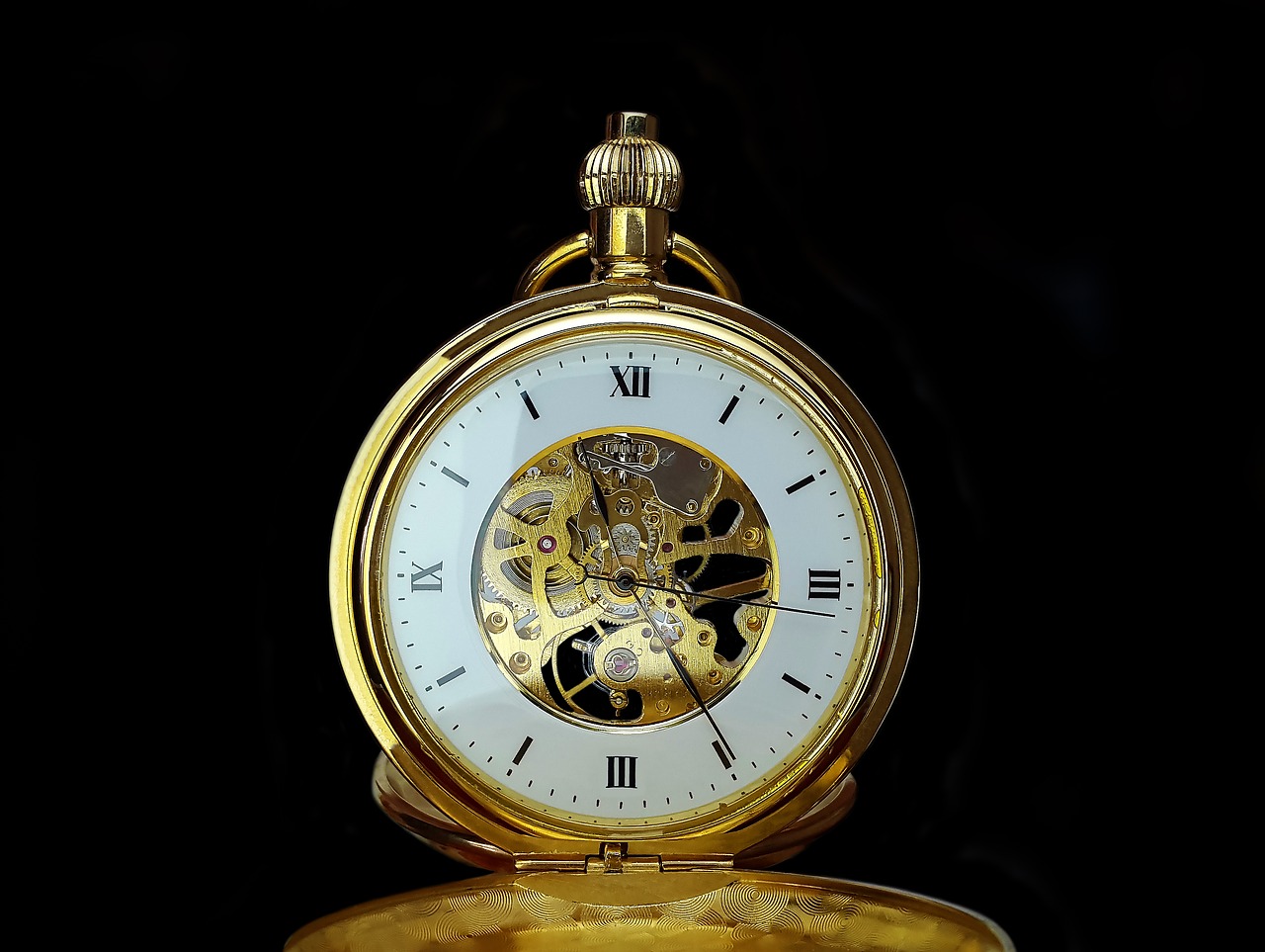Clock Hours Time Of Pocket Watch Time Old